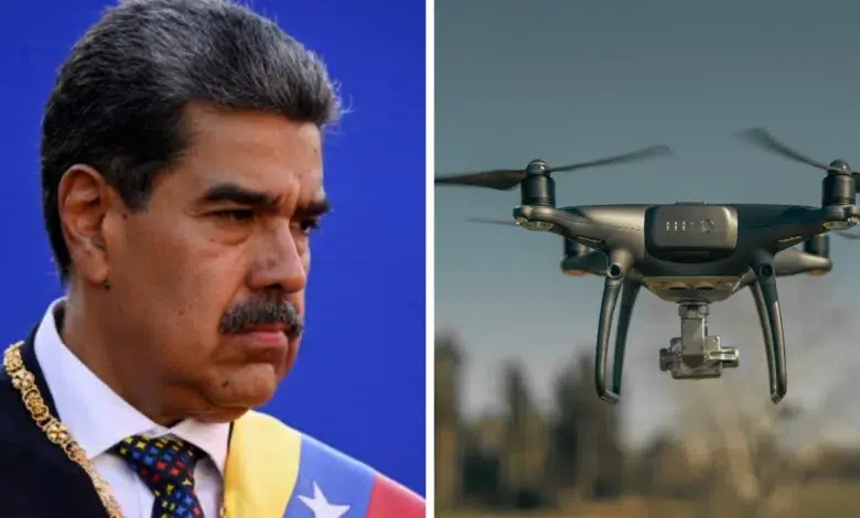 Maduro proh&iacute;be uso de drones en Venezuela tras despliegue militar de EE. UU. en el Caribe (fuente externa)