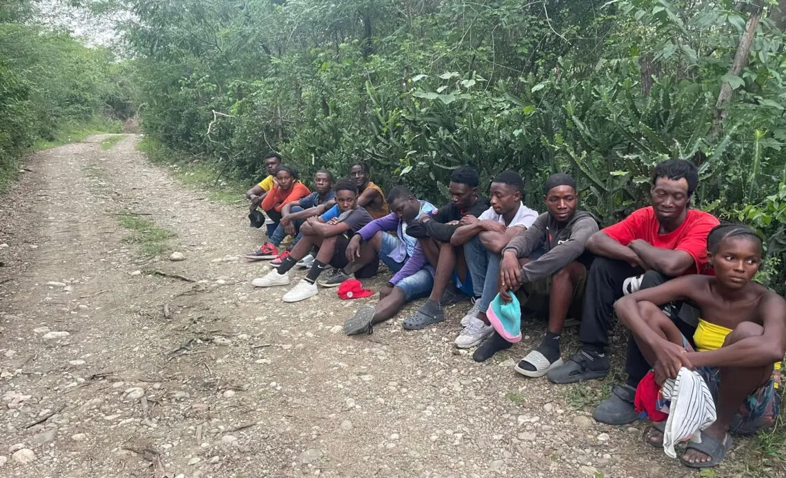 Haitianos indocumentados. Imagen externa