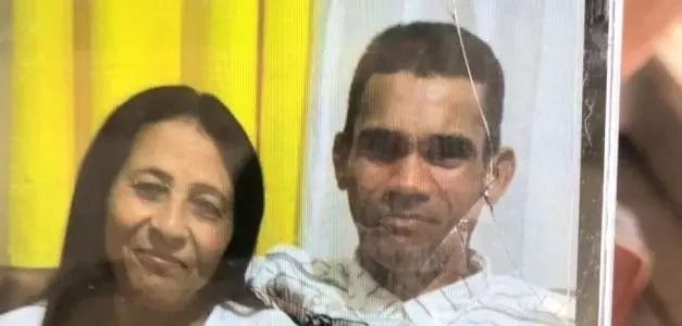 Ultimada y esposo de la fallecida / foto externa