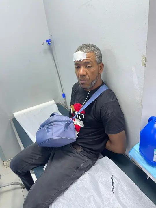 <p>Elvis Rafael Jim&eacute;nez Castillo,&nbsp;detenido por robo en Hospital Doctor Marcelino V&eacute;lez Santana | FOTO EXTERNA</p>
