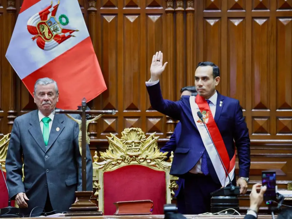 Jos&eacute; Jer&iacute; asume la presidencia interina de Per&uacute;