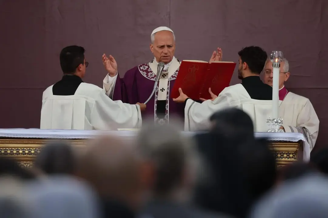 Papa Le&oacute;n XIV reza en Roma por los difuntos | FOTO EXTERNA