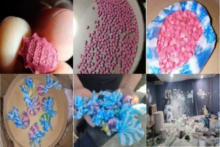 Autoridades decomisaron grandes cantidades de pastillas y materia prima falsificada | FOTO EXTERNA