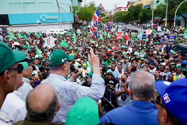 La Junta Central Electoral advirti&oacute; a la Fuerza del Pueblo que no debe mezclar protestas sociales con actos de propaganda pol&iacute;tica | FOTO EXTERNA.