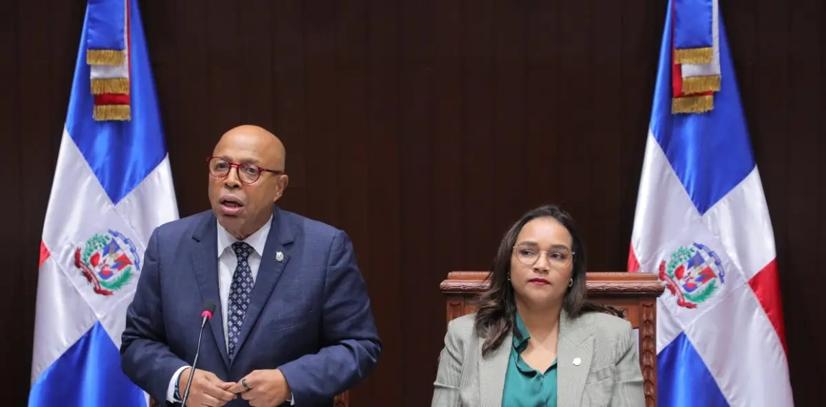 El presidente de la C&aacute;mara de Diputados, Alfredo Pacheco, durante el debate del C&oacute;digo Procesal Penal | FOTO EXTERNA.