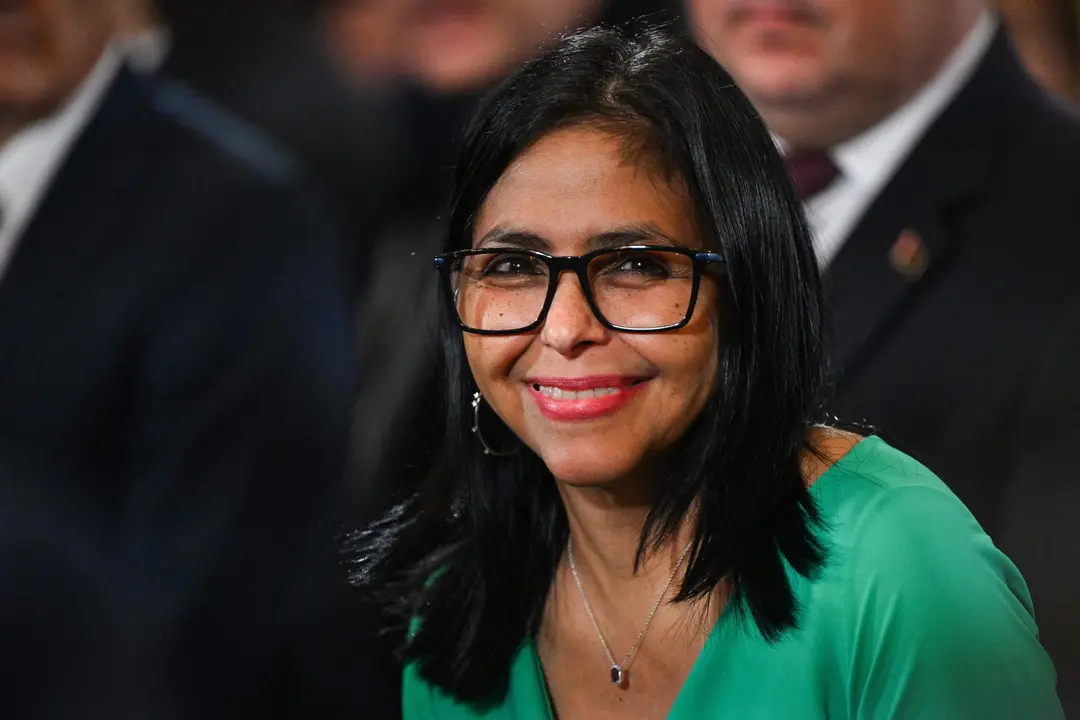 Delcy Rodr&iacute;guez se convirti&oacute; este lunes en la primera mujer en presidir Venezuela, tras ser juramentada en Caracas | FOTO EXTERNA