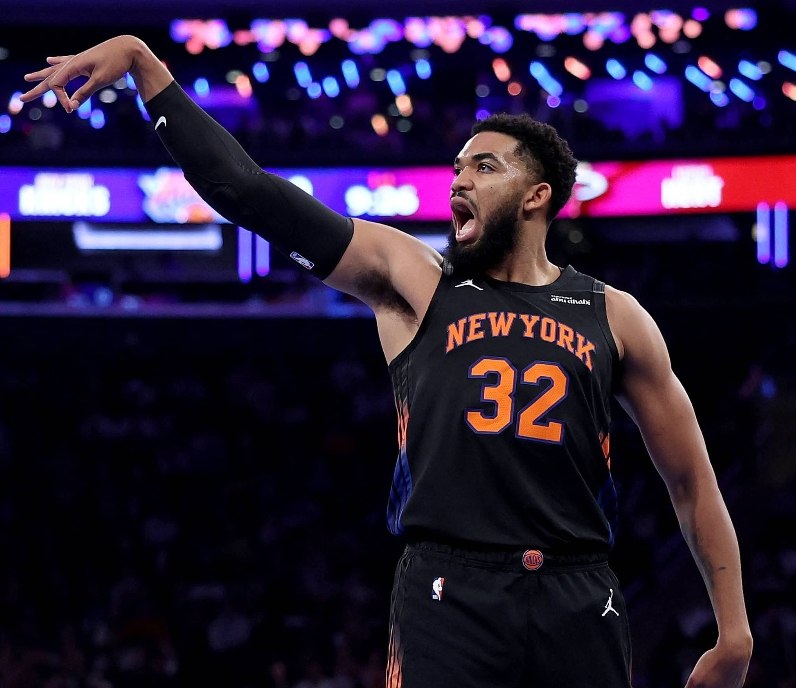 Karl-Anthony Towns suma cinco partidos consecutivos anotando m&aacute;s de 20 puntos con los Knicks. | FOTO EXTERNA