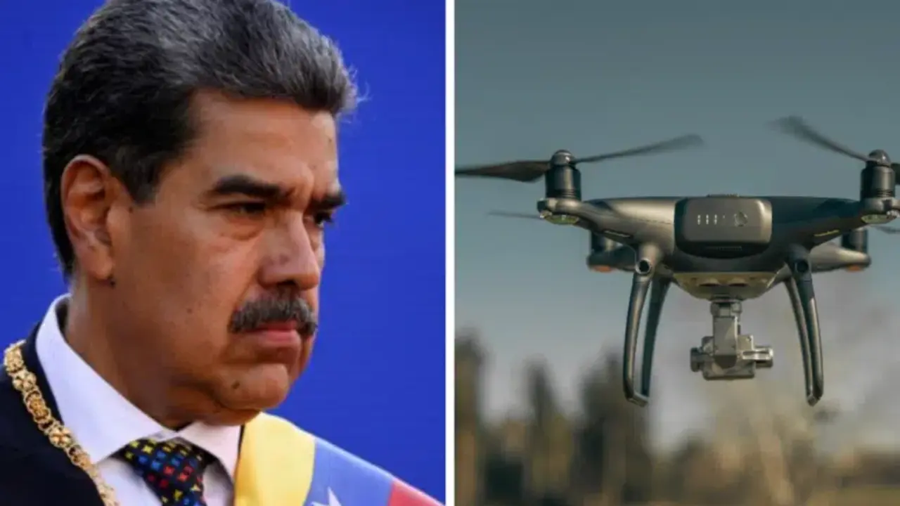 Maduro proh&iacute;be uso de drones en Venezuela tras despliegue militar de EE. UU. en el Caribe (fuente externa)
