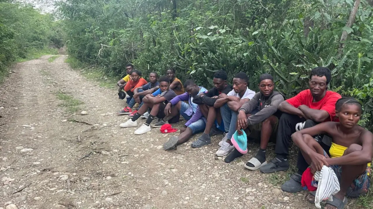 Haitianos indocumentados. Imagen externa