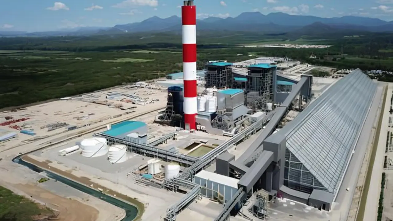 Central Termoel&eacute;ctrica Punta Catalina / imagen externa