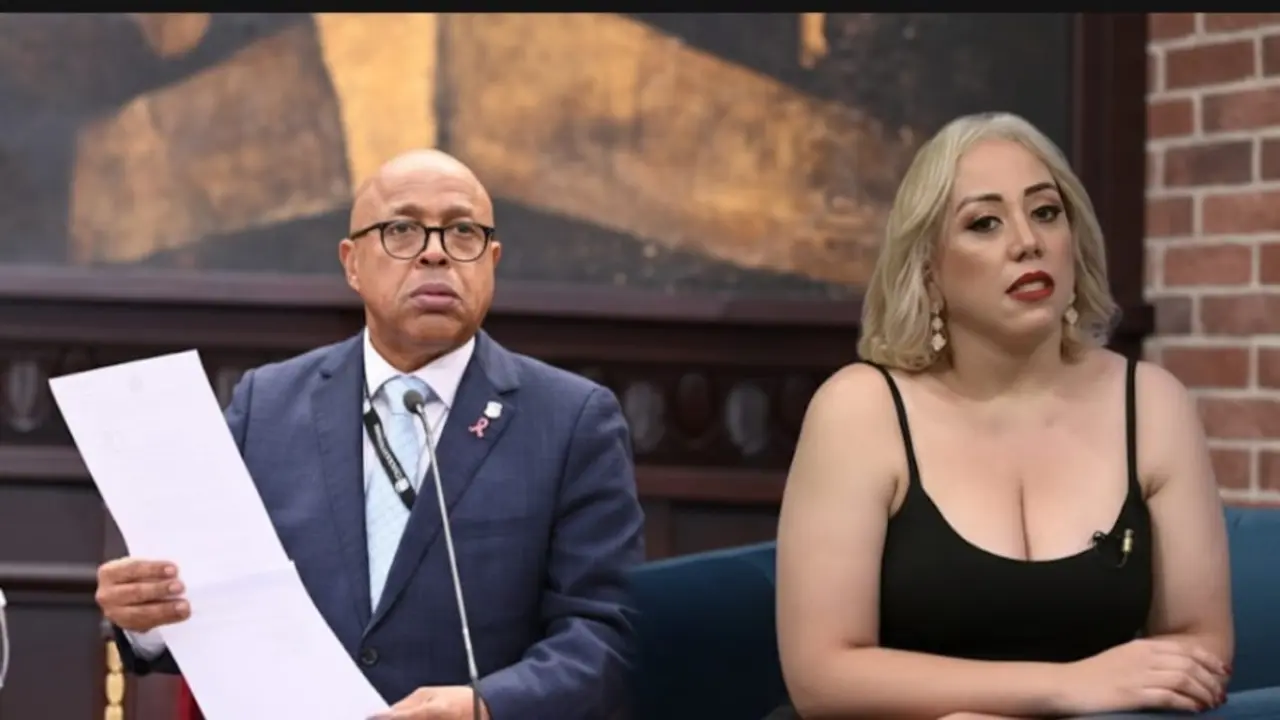 Alfredo Pacheco, presidente de la C&aacute;mara de Diputados, someter&aacute; a la justicia a la comunicadora Claudia P&eacute;rez | FOTO EXTERNA