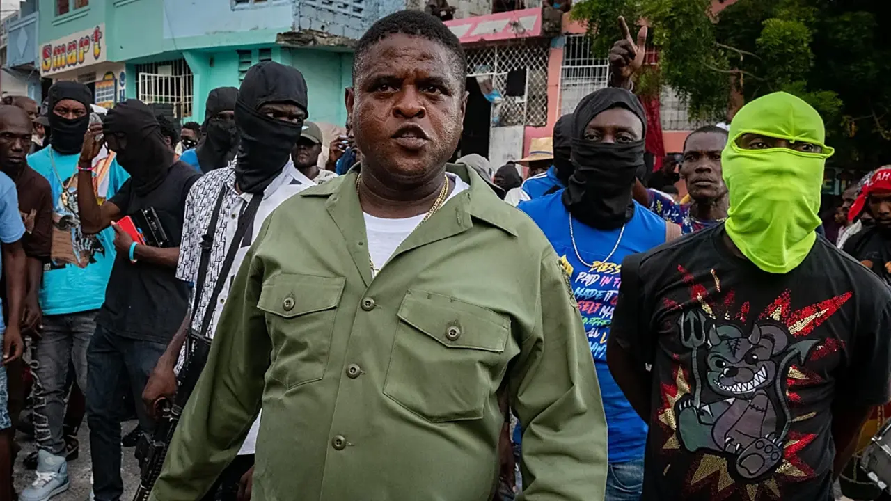 Jimmy Ch&eacute;rizier, alias &lsquo;Barbecue&rsquo;, l&iacute;der de la coalici&oacute;n armada Viv Ansanm | FOTO EXTERNA