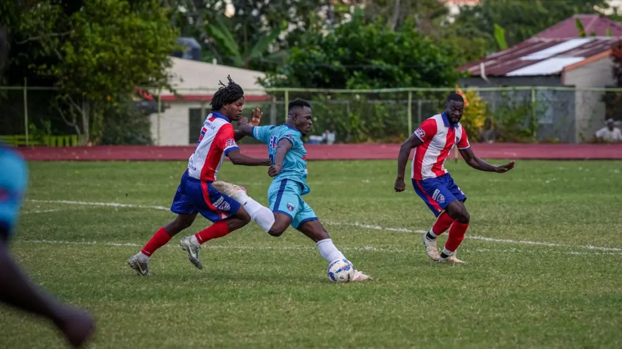 Con un final cargado de emoci&oacute;n, Salcedo FC super&oacute; a Delfines del Este con un marcador de 2-0, asegurando su clasificaci&oacute;n a la fase de Liguilla de la LDF. | FOTO EXTERNA