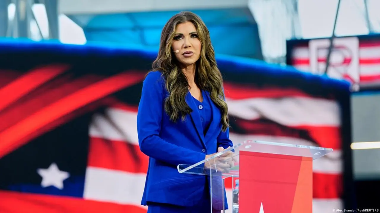 Kristi Noem,&nbsp;secretaria de Seguridad Nacional&nbsp;| FOTO EXTERNA.