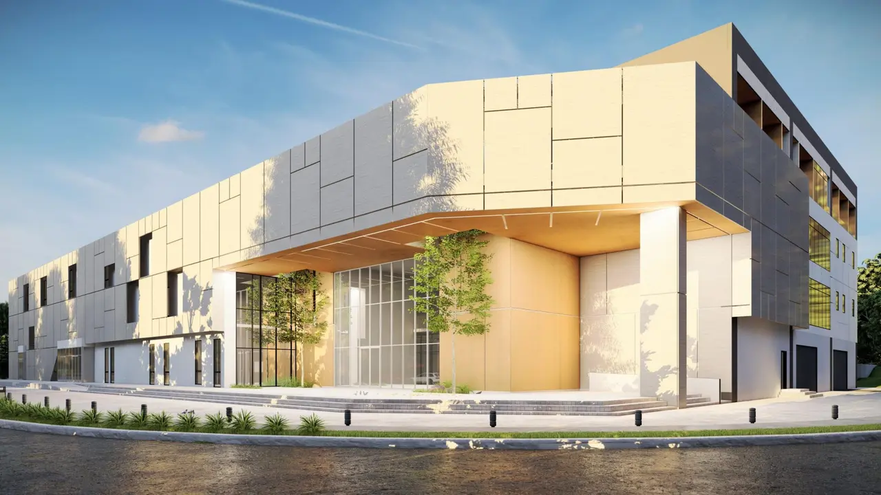 Vista proyecto Ciudad Judicial en construcci&oacute;n en Santo Domingo Oeste que, seg&uacute;n los juristas, deber&iacute;a ser la sede de la sala | FOTO EXTERNA