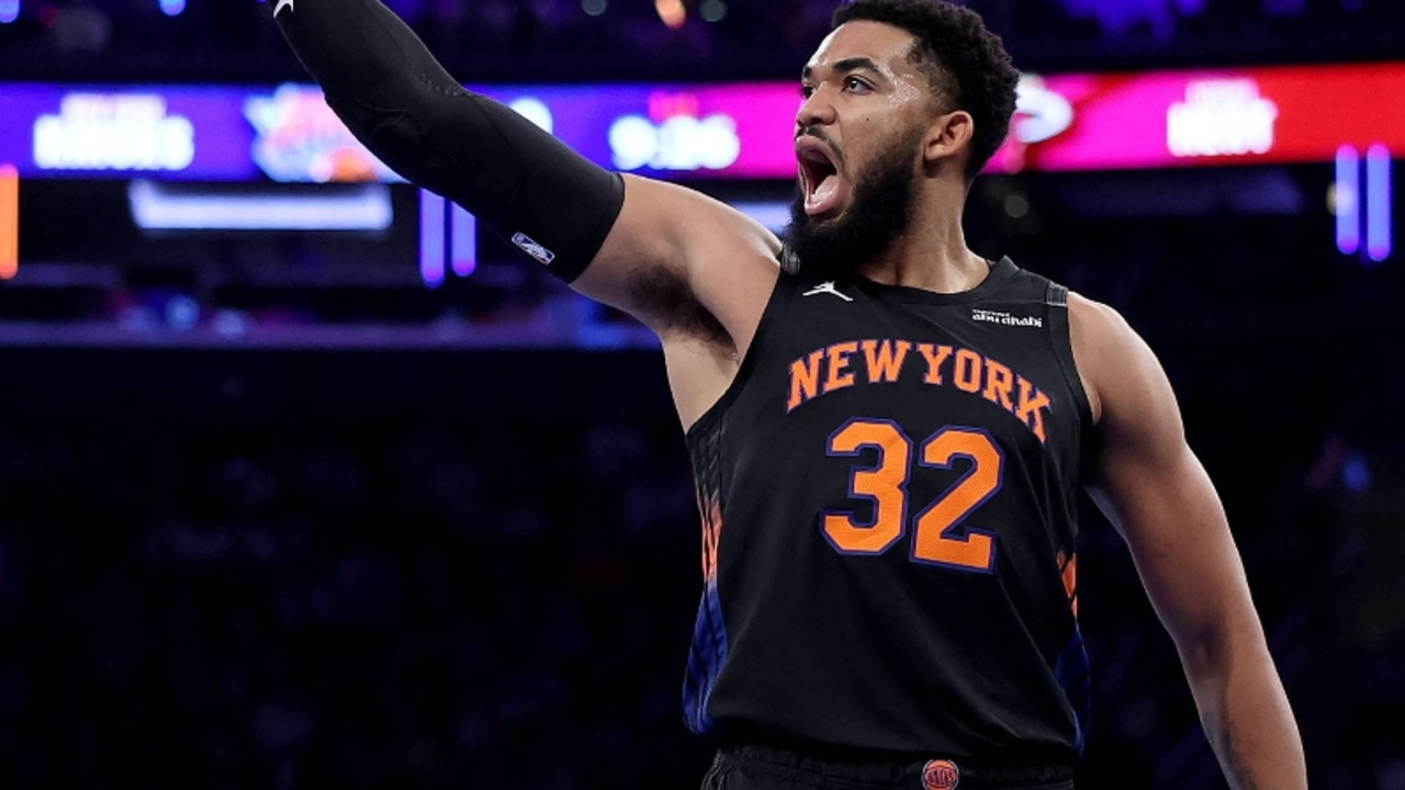Karl-Anthony Towns suma cinco partidos consecutivos anotando m&aacute;s de 20 puntos con los Knicks. | FOTO EXTERNA