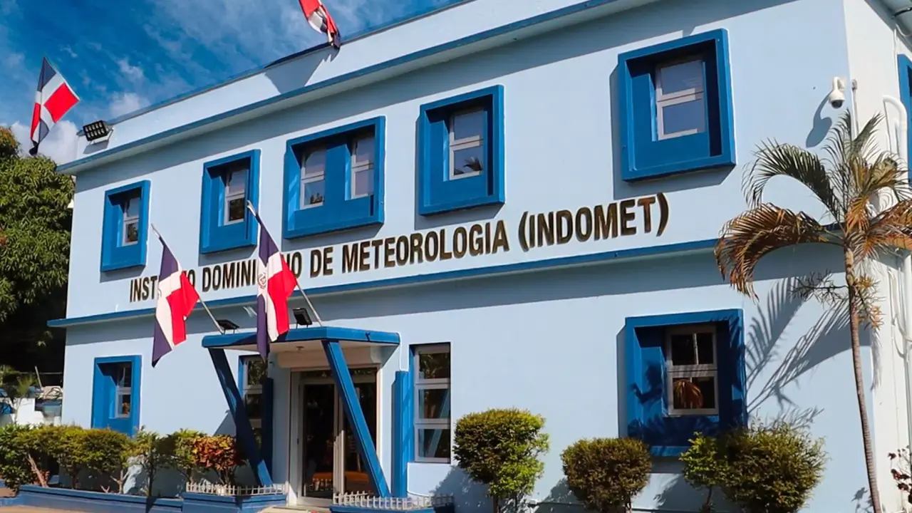 Mapa de alertas meteorol&oacute;gicas emitido por el INDOMET debido al sistema frontal. | FUENTE: INDOMET