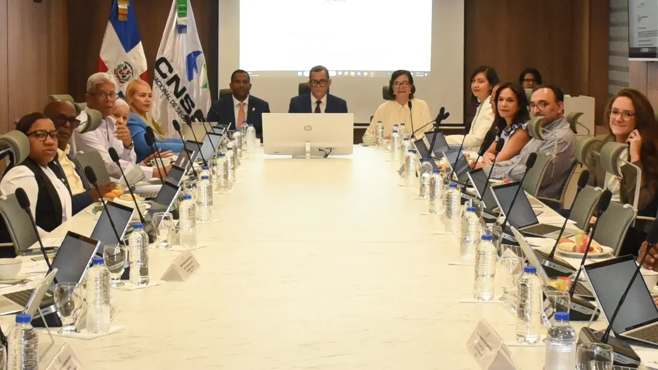 Reuni&oacute;n del pleno del Consejo Nacional de Seguridad Social. | FOTO CNSS