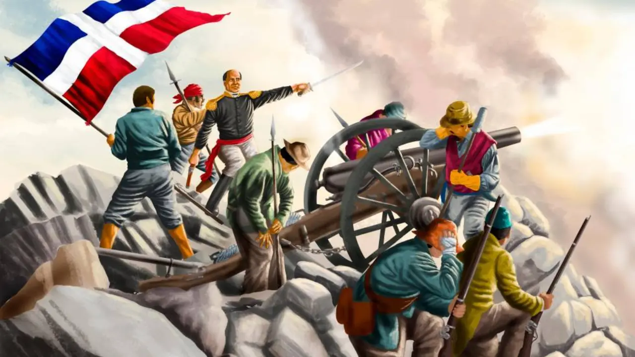 Ilustraci&oacute;n de la batalla  del 19 de marzo | EXTERNA