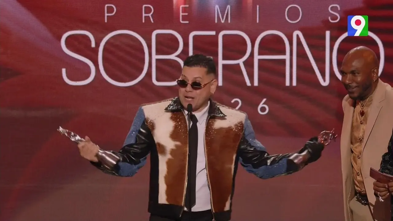 Shadow Blow durante premiaci&oacute;n en los Premios Soberano. | FOTO EXTERNA