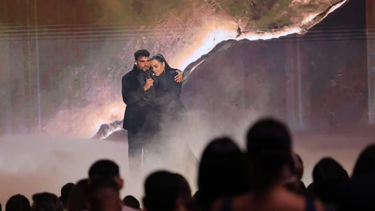 Barak y Martha Heredia durante su participaci&oacute;n en el segmento In Memoriam. | FOTO EXTERNA