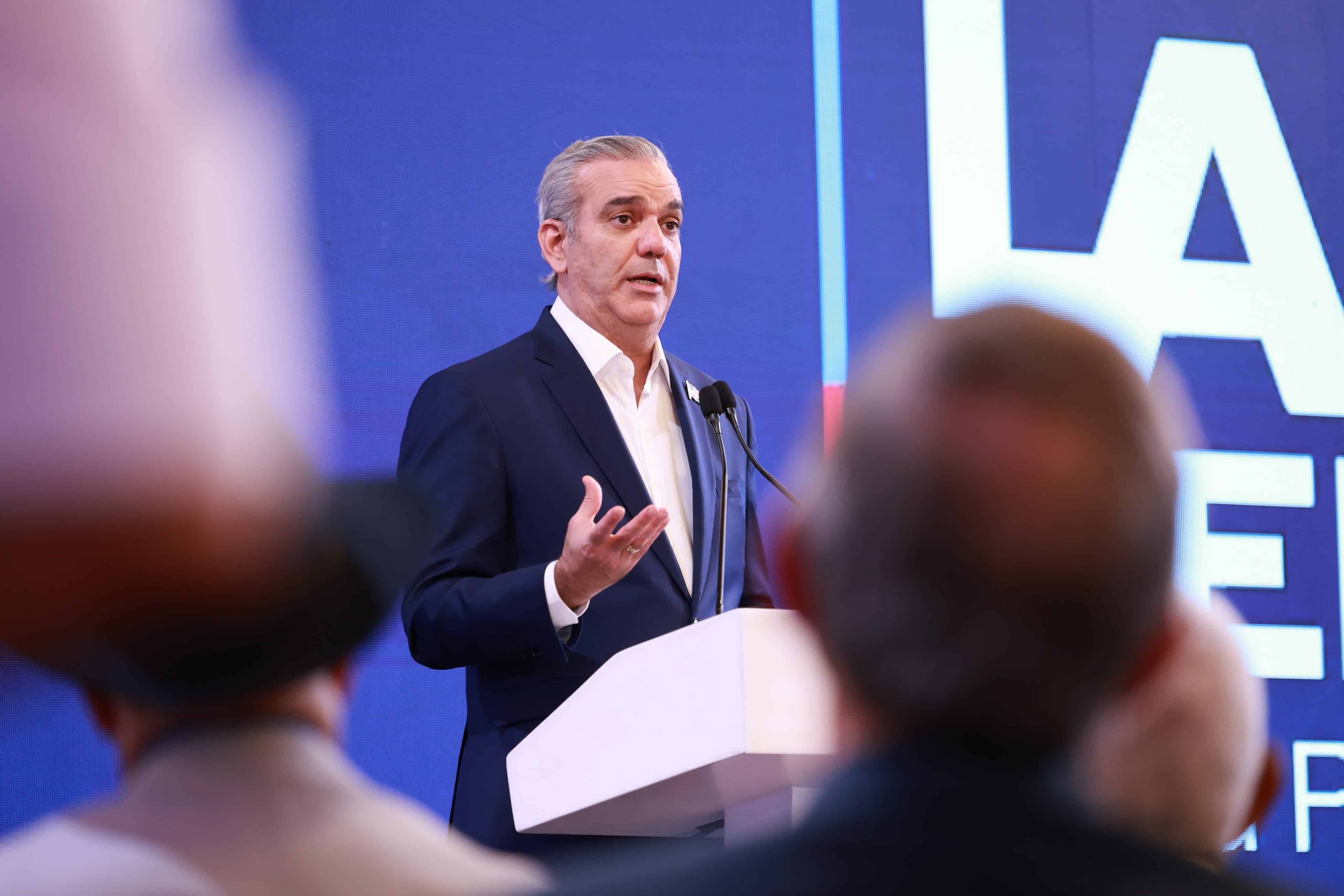 Luis Abinader, presidente de la República. (fuente Diario Libre)