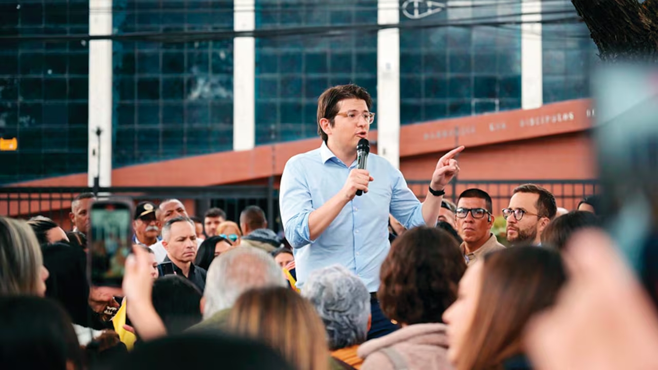 Miguel Uribe Turbay, precandidato presidencial colombiano l Imagen externa