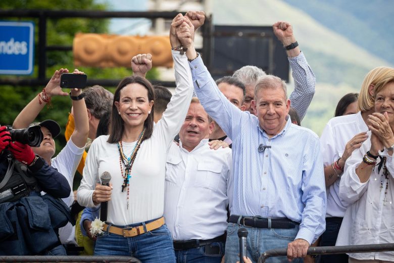 Maria Corina Machado y Edmundo González