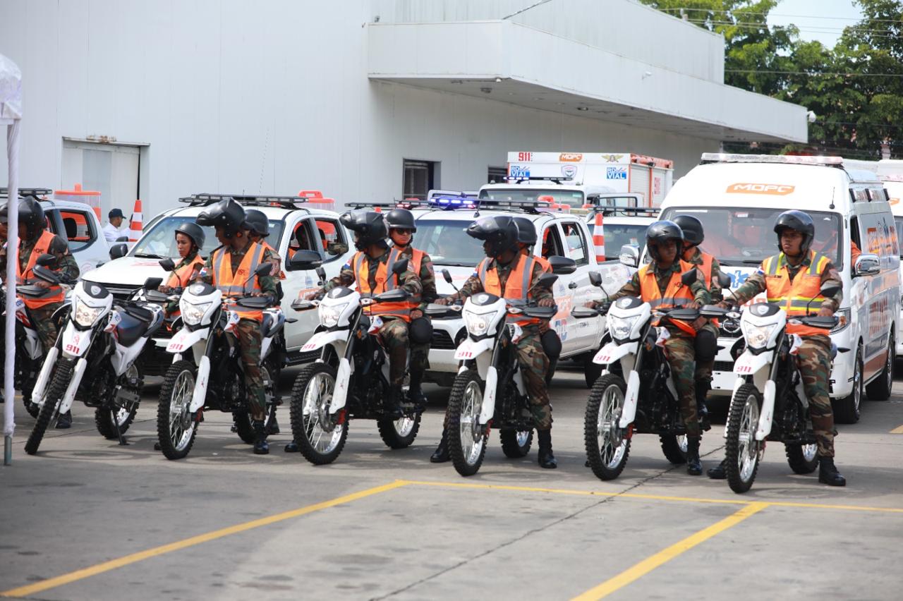 Cientos de ambulancias y unidades de rescate estarán apostadas en las principales autopistas. | FOTO EXTERNA