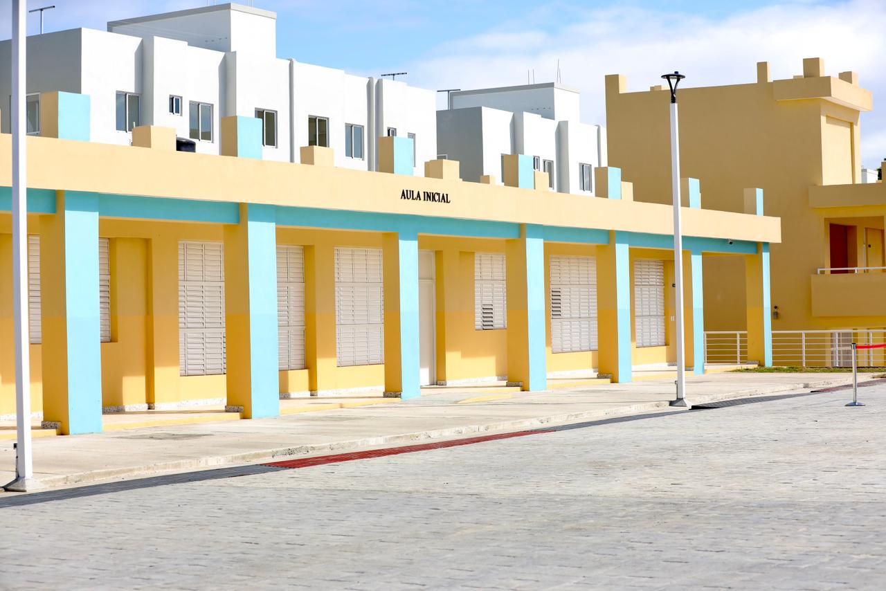 Instalaciones de la nueva Escuela Básica Hato del Yaque | FOTO EXTERNA